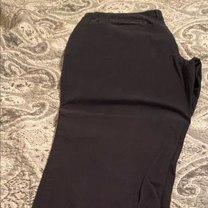 A New Day from Target black washed, stretch dress pants.